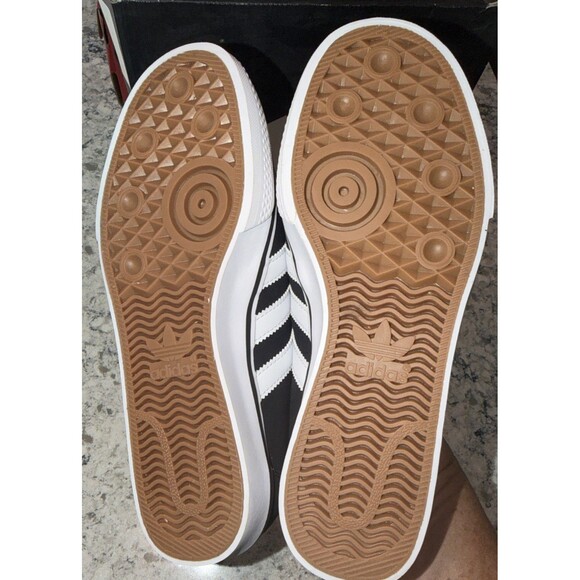 New Adidas Adi Ease Black White Casual Suede Shoes Sneakers [HQ6432] NIB DS main image 7